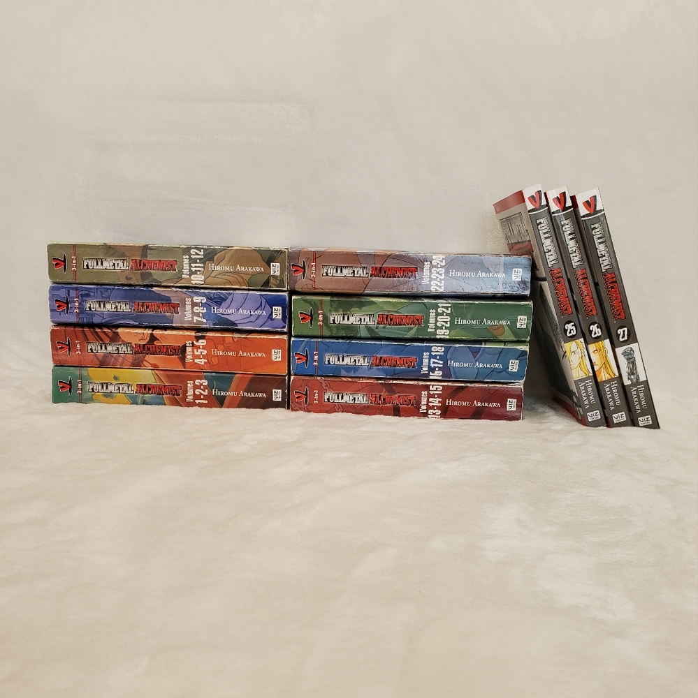 Full Metal Alchemist Paperback Books 1-27